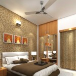 Bedroom-Decor-With-Matching-wall-paper-and-curtains-in-chennai Bedroom-Decor-With-Matching-wall-paper-and-curtains-in-chennai