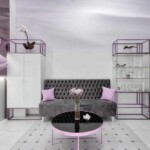 Foyer-Design-With-Lavendar-Finish Foyer-Design-With-Lavendar-Finish